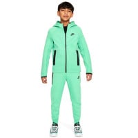 Nike Tech Fleece Sportswear Survêtement Enfants Vert Menthe Noir