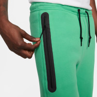 Nike Tech Fleece Sportswear Joggingbroek Lichtgroen Zwart