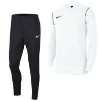 Nike Park 20 Crew Survêtement Enfants Blanc Noir