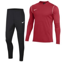 Nike Park 20 Crew Survêtement Enfants Rouge Blanc