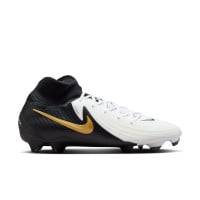 Nike Phantom Luna II Pro Gras Voetbalschoenen (FG) Zwart Gebroken Wit Goud