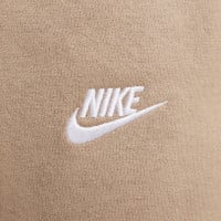 Survêtement polaire Nike Sportswear Club à capuche beige blanc