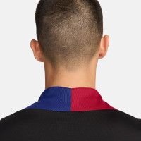 Nike FC Barcelone Strike Survêtement 1/4-Zip 2024-2025 Noir Blanc Rouge Bleu