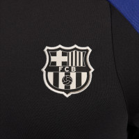 Nike FC Barcelone Strike Survêtement 1/4-Zip 2024-2025 Noir Blanc Rouge Bleu