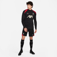 Nike Liverpool Strike Short d'Entraînement 2024-2025 Noir Rouge