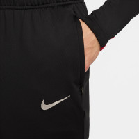 Nike Liverpool Strike Trainingspak 1/4-Zip 2024-2025 Zwart Rood