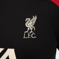 Nike Liverpool Strike Survêtement 1/4-Zip 2024-2025 Noir Rouge