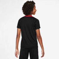 Nike Liverpool Strike Maillot d'Entraînement 2024-2025 Enfants Noir Rouge