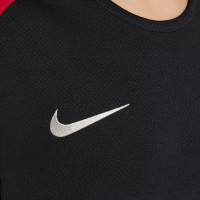 Nike Liverpool Strike Maillot d'Entraînement 2024-2025 Enfants Noir Rouge