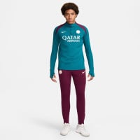 Nike Paris Saint-Germain Strike Elite Pantalon d'Entraînement 2024-2025 Mauve Vert Blanc