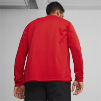 PUMA teamGOAL Trainingspak Full-Zip Rood Zwart Wit