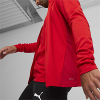 PUMA teamGOAL Trainingspak Full-Zip Rood Zwart Wit