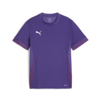 Maillot de football PUMA TeamGoal Matchday pour enfant, violet et blanc