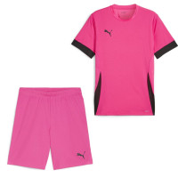 PUMA teamGOAL Matchday Tenue de Foot Rose Vif Noir