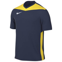 Maillot de football Nike Park Derby IV bleu foncé jaune blanc