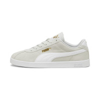 Baskets PUMA Club II gris blanc doré