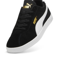 Baskets PUMA Club II noir blanc doré