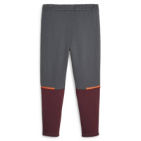 PUMA Manchester City Casual Pantalon d'Entraînement 2023-2024 Enfants Gris Foncé Rouge Orange