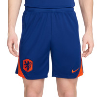 Kit d'entraînement d'avant-match Nike Netherlands 2024-2026 bleu orange blanc