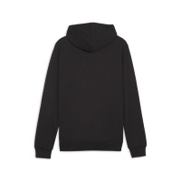 PUMA teamGOAL Casuals Sweat à Capuche Noir Blanc