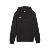 PUMA teamGOAL Casuals Sweat à Capuche Noir Blanc