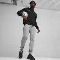 PUMA teamGOAL Casuals Sweat à Capuche Noir Blanc