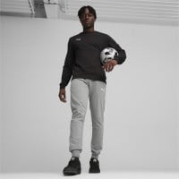 Pull d'équipage PUMA TeamGoal Casuals noir et blanc