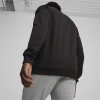 Pull d'équipage PUMA TeamGoal Casuals noir et blanc