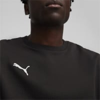 Pull d'équipage PUMA TeamGoal Casuals noir et blanc