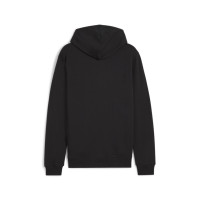 PUMA teamGOAL Casuals Veste à Capuche Noir Blanc