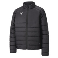 Veste d'hiver à fermeture éclair PUMA TeamLiga noire