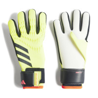 adidas Predator League Gants de Gardien de But Jaune Vif Noir Rouge Vif