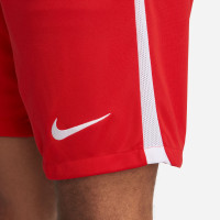 Nike Dri-FIT League III Voetbalbroekje Rood Wit