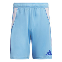 Short de football adidas Tiro 24 bleu clair gris