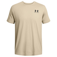 Under Armour Sportstyle Left Chest Logo Zomerset Beige Zwart