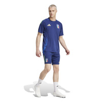 adidas Italie Ensemble Training 2024-2026 Bleu Foncé Bleu Doré