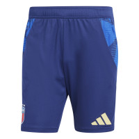 adidas Italie Ensemble Training 2024-2026 Bleu Foncé Bleu Doré