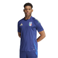 adidas Italie Ensemble Training 2024-2026 Bleu Foncé Bleu Doré