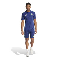 adidas Italie Ensemble Training 2024-2026 Bleu Foncé Bleu Doré