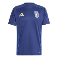 adidas Italie Ensemble Training 2024-2026 Bleu Foncé Bleu Doré