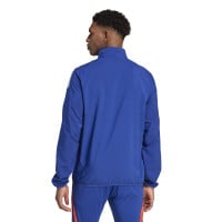 adidas Espagne Présentation Veste d'Entraînement 2024-2026 Bleu Foncé Rouge Vert Clair