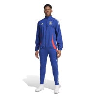 adidas Espagne Présentation Veste d'Entraînement 2024-2026 Bleu Foncé Rouge Vert Clair