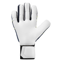 Uhlsport Absolutgrip HN Gants de Gardien de But Bleu Foncé Blanc Jaune