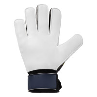 Uhlsport Prediction Starter Soft Gants de Gardien de But Bleu Foncé Blanc Jaune