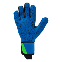 Uhlsport Aquagrip HN Gants de Gardien de But Bleu Vert Blanc