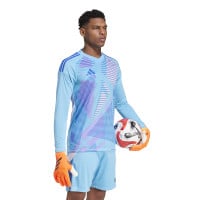 adidas Tiro 24 Competition Maillot de Gardien de But Manches Longues Enfants Bleu Clair Bleu Mauve