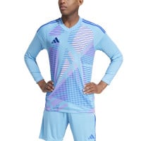 adidas Tiro 24 Competition Keepersshirt Lange Mouwen Lichtblauw Blauw Paars