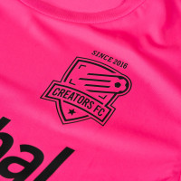 Chemise PUMA Creators FC Home 2024-2025 pour enfants, rose et noir