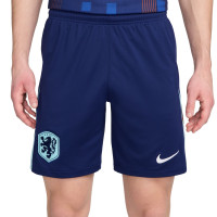 Nike Nederland Pre-Match Trainingstenue 2024-2026 Blauw Wit