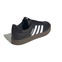 adidas VL Court 3.0 Baskets Noir Blanc Brun Foncé